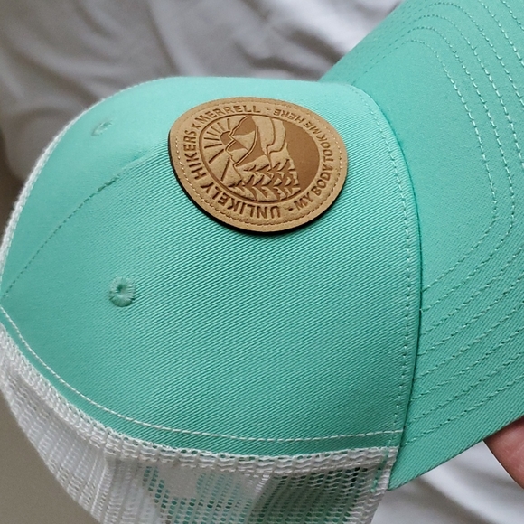 Merrell Green hiking Truckets Mesh Hat - Picture 9 of 10